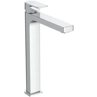 IDEAL STANDARD EDGE - umyvadlová baterie 48x205,5x289 mm, svislá vzdálenost od středu výpusti 165 mm, chrom, 5 l/min (3 bary), bez výsuvného odpadu - EasyFix, perlátor, BlueStart, omezovač průtoku, EPD, povrch SmartShine #A7115AA - chrom