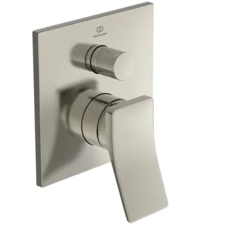IDEAL STANDARD CONCA - Vanová baterie UP kit 2 163x102x196 mm ve stříbrné barvě, nutná sada 1 (A1000), 23,0 l/min (3 bar) - Click technologie, EPD, PVD technologie. UPOZORNĚNÍ: Tento výrobek se přestává vyrábět a je nahrazen výrobkem A8734GN. Nerezová ocel #A7375GN