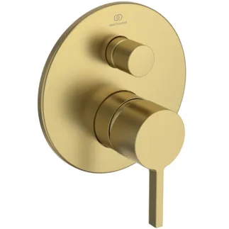 IDEAL STANDARD JOY - Vanová baterie UP kit 2 163x95x195 mm v barvě kartáčovaného zlata, nutná sada 1 (A1000), 23,0 l/min (3 bar) - technologie Click, EPD, PVD technologie. UPOZORNĚNÍ: Tento výrobek se přestane vyrábět a nahradí jej výrobek A8726A2. Kartáčovaná zlatá #A7384A2