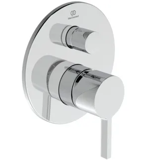IDEAL STANDARD JOY - Koupelnová baterie UP kit 2 163x95x195 mm v chromu, nutná sada 1 (A1000), 23,0 l/min (3 bar) - technologie Click, EPD, povrchová úprava SmartShine. UPOZORNĚNÍ: Tento výrobek se přestává vyrábět a je nahrazen výrobkem A8726AA. Chrom #A7384AA