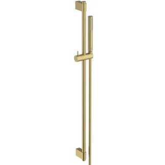 IDEAL STANDARD IDEALRAIN - Sprchová kombinace se sprchovou tyčí 105x903 mm v barvě kartáčovaného zlata, 8 l/min (3 bary) - omezovač průtoku, technologie PVD #A7617A2 - Brushed Gold