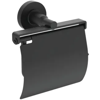 IDEAL STANDARD IOM - Držák na role papíru 122x135x55 mm v černé barvě #A9127XG - Silk Black