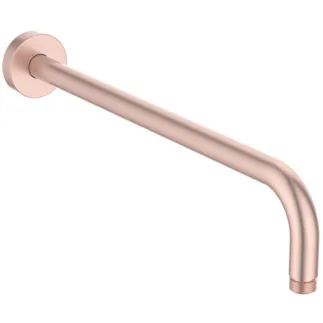 IDEAL STANDARD IDEALRAIN - Připojení ke stropu a stěně 55x418x114 mm, vertikální vzdálenost 390 mm od středu vývodu v růžové barvě #B9445RO