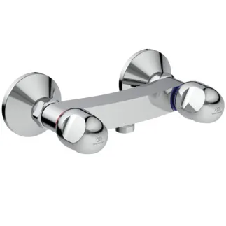 IDEAL STANDARD ALPHA NEW - Sprchová baterie AP 207x132x70 mm v chromu, 12 l/min (3 bar) - povrch SmartShine #B1423AA - chrom