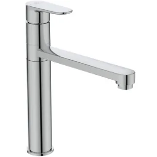 IDEAL STANDARD CERAFINE MODEL O - Kuchyňská baterie 50x246x281 mm, svislá vzdálenost od středu výtoku 205 mm, chrom, 9 l/min (3 bary) - EasyFix, technologie Click, EPD, FirmaFlow, povrch SmartShine #BC501AA - chrom