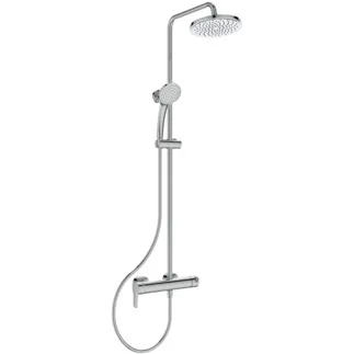 IDEAL STANDARD CERAFINE MODEL O - Sprchový systém AP 308x505x1126 mm v chromu, 20,0 l/min (3 bar) - Click technologie, EPD, FirmaFlow #BC750AA - Chrome