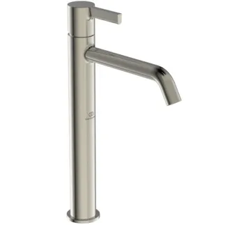 IDEAL STANDARD JOY - Umyvadlová baterie 48x202,5x313 mm, svislá vzdálenost ke středové výpusti 170 mm, stříbrná bouře, 5 l/min (3 bar), bez výsuvného odpadu - EasyFix, perlátor, skrytý perlátor, omezovač průtoku, EPD, FirmaFlow, PVD technologie #BC782GN - nerezová ocel