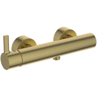 IDEAL STANDARD JOY - Sprchová baterie AP 306x106x108 mm v kartáčovaném zlatě, 20,0 l/min (3 bary) - Click technologie, EPD, FirmaFlow, PVD technologie #BC785A2 - Brushed Gold