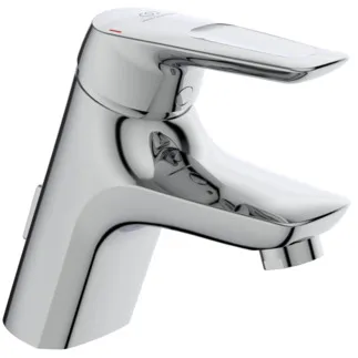 IDEAL STANDARD CERAMIX - umyvadlová baterie 164x153 mm, svislá vzdálenost od středu výpusti 137 mm, chrom, 9 l/min (3 bary), s výsuvným odpadem - EasyFix, technologie Click, EPD, FirmaFlow, povrch SmartShine #BD035AA - chrom