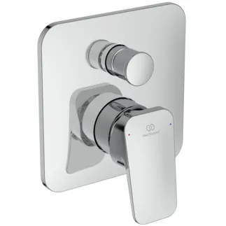 IDEAL STANDARD CERAPLAN - Koupelnová baterie UP kit 2 163x93x185 mm v chromu, nutná sada 1 (A1000), 23,0 l/min (3 bar) - technologie Click, EPD, povrch SmartShine. UPOZORNĚNÍ: Tento výrobek se přestává vyrábět a je nahrazen výrobkem A8718AA. Chrom #BD262AA