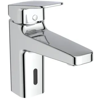 IDEAL STANDARD CERAPLAN - Umyvadlová baterie 47x170x161 mm, chrom, 5 l/min (3 bary), s výsuvným odpadem - EasyFix, technologie Click, omezovač průtoku, FirmaFlow, povrch SmartShine #BD283AA - chrom
