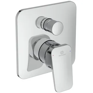 IDEAL STANDARD CERAPLAN - Koupelnová baterie UP kit 2 163x93x185 mm v chromu, nutná sada 1 (A1000), 23,0 l/min (3 bar) - technologie Click, EPD, povrch SmartShine. UPOZORNĚNÍ: Tento výrobek se přestává vyrábět a je nahrazen výrobkem A8719AA. Chrom #BD263AA