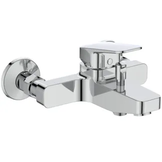 IDEAL STANDARD CERAPLAN - Nástěnná vanová baterie 218x206x106,5 mm, svislá vzdálenost od středu výtoku 186 mm, chrom, 12 l/min (3 bar) - EPD, povrch SmartShine #BD272AA - chrom
