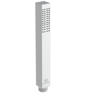IDEAL STANDARD IDEALRAIN - 1funkční ruční sprcha 22x22x200 mm v chromu, 8 l/min (3 bary) - Easy-Grip, omezovač průtoku #BD320AA - chrom