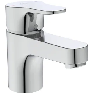 IDEAL STANDARD CERABASE - Umyvadlová baterie 47x142x150 mm, chrom, 3,8 l/min (3 bary), bez výsuvného odpadu - EasyFix, perlátor, click technologie, FirmaFlow, povrch SmartShine #BD391AA - chrom