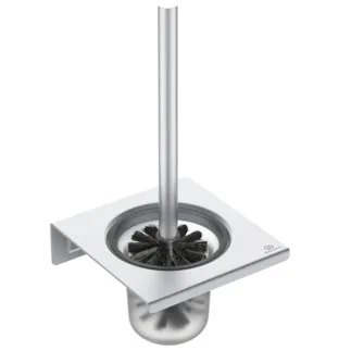 IDEAL STANDARD Alu+ - Sada kartáčů 160x170x347 mm ve stříbrné barvě - Základní prvky z hliníku #BD593SI