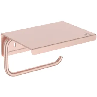 IDEAL STANDARD Alu+ - Držák na role papíru 150x114x95 mm v růžové barvě - Základní prvky z hliníku #BD592RO