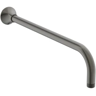 IDEAL STANDARD LDV - Připojení ke stropu a stěně 55x418x114,5 mm, vertikální vzdálenost 390 mm od středu výtoku v magneticky šedé barvě - PVD technologie #BD679A5 - Magnetic Grey