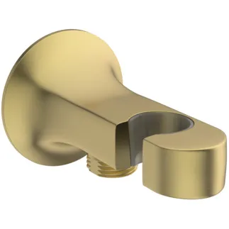 IDEAL STANDARD LDV - Nástěnné koleno 60x99x60 mm v barvě kartáčovaného zlata - PVD technologie #BD682A2 - Brushed Gold
