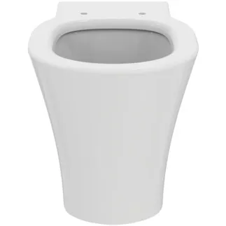 IDEAL STANDARD CONNECT AIR - Podlahové WC (otevřená záda) 360x545x400 mm v bílé barvě, plné splachování CL1 4,5 - 6 l/min, horizontální odtok - CL1, technologie splachování AquaBlade, IdealPlus #E0042MA - Bílá (Alpine) s Ideal Plus, obrázek 2