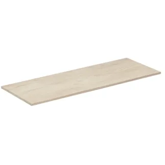 IDEAL STANDARD C.AIR - Umyvadlová deska 1204x442x18 mm v dekoru světlá borovice #E0852UK - dekor světlá borovice/hnědá matná