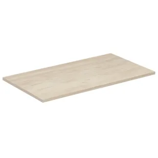 IDEAL STANDARD C.AIR - Umyvadlová deska 804x442x18 mm v dekoru světlá borovice #E0849UK - dekor světlá borovice/hnědá matná