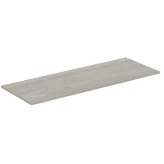 IDEAL STANDARD C.AIR - Umyvadlová deska 1204x442x18 mm v dekoru dub šedý / bílý mat #E0852PS - dekor dub šedý / bílý mat