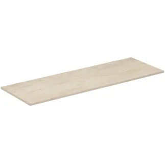 IDEAL STANDARD C.AIR - Umyvadlová deska 1304x442x18 mm v dekoru světlá borovice #E1147UK - dekor světlá borovice/hnědá matná