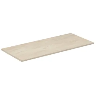 IDEAL STANDARD C.AIR - Umyvadlová deska 1004x442x18 mm v dekoru světlá borovice #E0851UK - dekor světlá borovice/hnědá matná