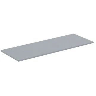 IDEAL STANDARD C.AIR - Umyvadlová deska 1204x442x18 mm ve světle šedé lesklé / bílé matné #E0852EQ - Světle šedá lesklá / bílá matná