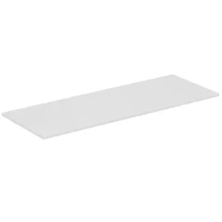 IDEAL STANDARD C.AIR - Umyvadlová deska 1204x442x18 mm v bílém lesku / bílém matu #E0852B2 - Bílý lesk / bílý mat