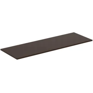 IDEAL STANDARD C.AIR - Vanity top 1304x442x18 mm v hnědém matu / bílém matu #E1147VY - Hnědý mat / bílý mat
