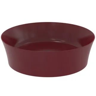 IDEAL STANDARD IPALYSS - Mísa 400x400x120 mm, granátové jablko, bez otvoru pro baterii, bez přepadu - Diamatec #E1398V6 - Granátové jablko