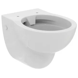 IDEAL STANDARD CONTOUR 21+ - Závěsné WC 360x520x365 mm v bílé lesklé barvě, plné splachování CL1 4,5 - 6 l/min, horizontální odtok - CL1, CL2, bez okrajů, SmartGuard+ #E1537HY - Bílá (SmartGuard)