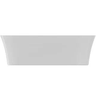 IDEAL STANDARD IPALYSS - Mísa 550x380x125 mm v bílé barvě, bez otvoru pro baterii, bez přepadu - Diamatec, prostorově úsporné umyvadlo, IdealPlus #E2076MA - Bílá (Alpine) s Ideal Plus, obrázek 3