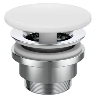 IDEAL STANDARD Nezamykací dřík ventilu 72x72 mm v bílé lesklé barvě #E211401 - Bílá (Alpine)
