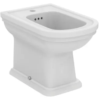 IDEAL STANDARD CALLA - Volně stojící bidet 360x540x400 mm, bílý lesklý, 1 otvor pro baterii, s přepadem #E222601 - Bílá (Alpine)