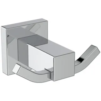 IDEAL STANDARD IOM SQUARE - Háček na ručníky 87x66x45 mm v chromu #E2193AA - Chrome