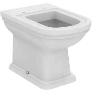 IDEAL STANDARD CALLA - Podlahový klozet (otevřená záda) 365x540x400 mm v bílé lesklé barvě, plné splachování CL1 4,5 - 6 l/min, horizontální odtok - CL1, CL2 #E222501 - Bílá (Alpine)