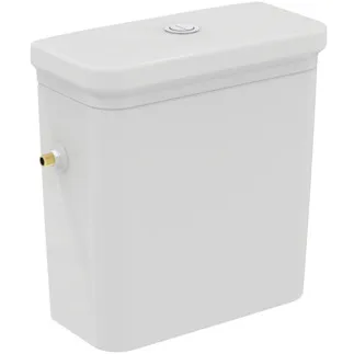 IDEAL STANDARD CALLA - splachovací nádržka na WC 395x180 mm v bílém lesku - 6/3l technologie dvojitého splachování #E251301 - Bílá (Alpine)