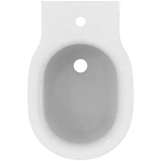 IDEAL STANDARD CONNECT AIR - nástěnný bidet 360x540x295 mm, bílý lesklý, 1 otvor pro baterii, s přepadem #E233501 - Bílá (Alpine), obrázek 4