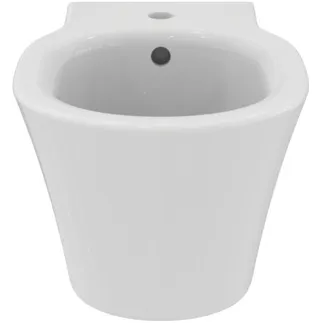 IDEAL STANDARD CONNECT AIR - nástěnný bidet 360x540x295 mm, bílý lesklý, 1 otvor pro baterii, s přepadem #E233501 - Bílá (Alpine), obrázek 2