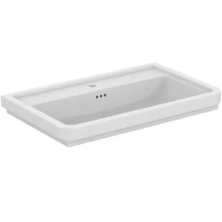 IDEAL STANDARD CALLA - Nábytkové umyvadlo 865x540x175 mm v bílém lesku, 1 otvor pro baterii, s přepadem #E224101 - Bílá (Alpine)