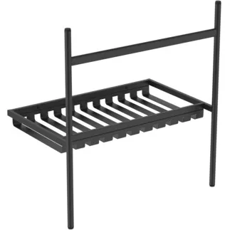 IDEAL STANDARD CONCA - Podlahová konzola 760x483x817 mm v černé barvě #E2533XG - Silk Black