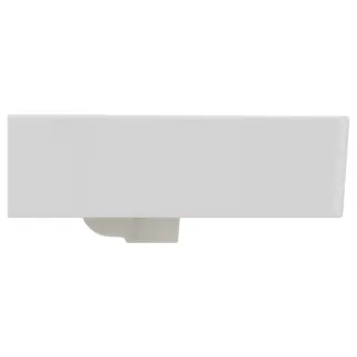 IDEAL STANDARD CONNECT - Umyvadlo 600x460x175 mm v bílém lesku, 1 otvor pro baterii, s přepadem #E714101 - Bílá (Alpine), obrázek 3
