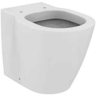 IDEAL STANDARD CONNECT - Podlahový klozet (otevřená záda) 360x545x400 mm v bílé barvě, plné splachování CL1 5,9 - 6 l/min, horizontální odtok - CL1, CL2, IdealPlus #E8231MA - Bílá (Alpine) s Ideal Plus