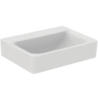 IDEAL STANDARD CONNECT - Umyvadlo 600x460x175 mm v bílé barvě, bez otvoru pro baterii, bez přepadu - IdealPlus #E8102MA - Bílá (Alpine) s Ideal Plus