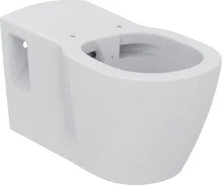 IDEAL STANDARD CONNECT FREEDOM - Závěsný klozet 360x700x384 mm v bílé lesklé barvě, plné splachování CL1 5,9 - 6 l/min, horizontální odtok - CL1, CL2, bez okrajů #E819401 - Bílá (Alpine)