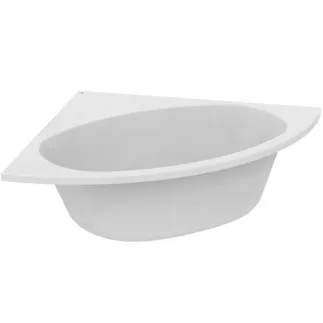IDEAL STANDARD HOTLINE - Rohová vana 2115x1530x465 mm, bílá lesklá, bez otvoru pro baterii, s přepadem, bez výsuvného odpadu - rohový model, odolná proti detergentům, odolná proti světlu #K275201 - Bílá (Alpine)