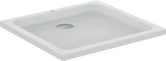 IDEAL STANDARD HOTLINE - Obdélníková sprchová vanička 1000x800x80 mm v bílé lesklé barvě, bez výsuvného odpadu - Odolná proti detergentům, odolná proti světlu #K277401 - Bílá (Alpine)